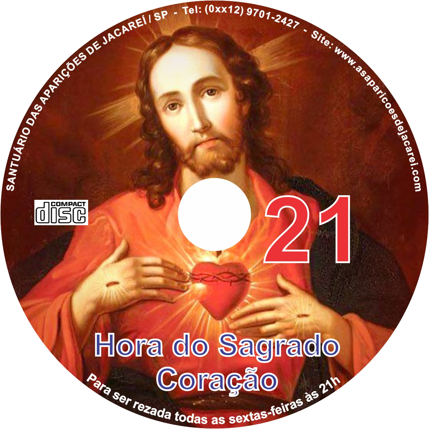 CD Hora do Sagrado Coração 21 CD Hora do Sagrado Coração 21